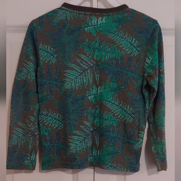Tucker+Tate Boys Long Sleeve Fern Shirt Sz 4 - Picture 2 of 6